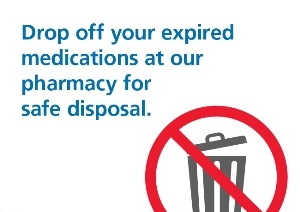 We take expired meds from you