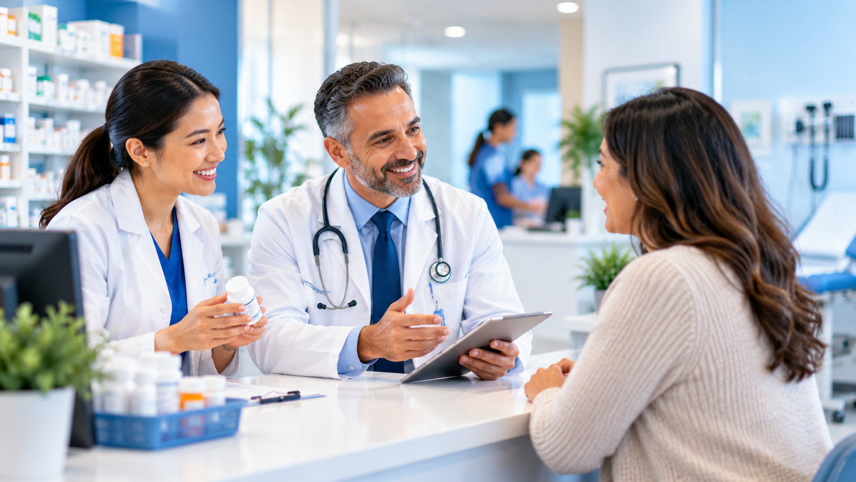 Rexdale Medical Clinic & I.D.A. Pharmacy in Etobicoke, offering pharmacy services, family practice, walk-in care, rehab and wellness
